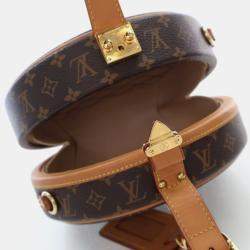 Pre Owned Louis Vuitton Petite Boite Chapeau Monogram Canvas Crossbody Bag