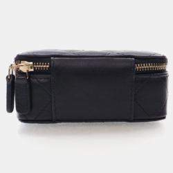 مملوكة مسبقًا Chanel Trendy CC Mini Black Lambskin Cardholder Shoulder Bag
