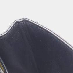 Pre Owned Chanel Classic Square Mini Gray Calfskin Shoulder Bag