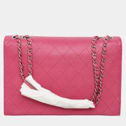 Pre Owned Chanel Quilted Double Flap Shoulder Bag