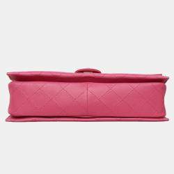 Pre Owned Chanel Quilted Double Flap Shoulder Bag