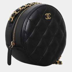 Pre Owned Chanel Round Sling Bag