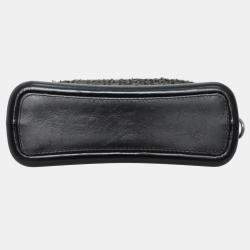 Pre Owned Chanel Tweed Calfskin Medium Gabrielle Hobo Bag