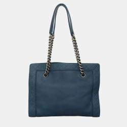 Pre Owned Chanel Reverso Boy Tote Bag