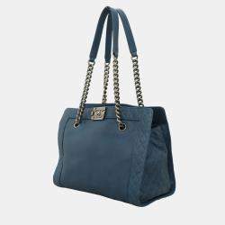 Pre Owned Chanel Reverso Boy Tote Bag