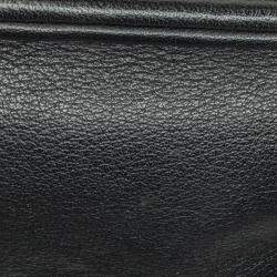 Pre Owned Chanel Black Mini Calfskin Propeller Flap