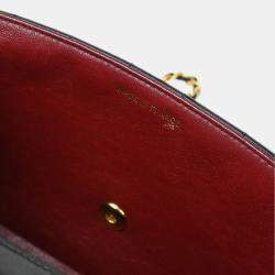 Pre Owned Chanel Mademoiselle Flap Black Lambskin Shoulder Bag
