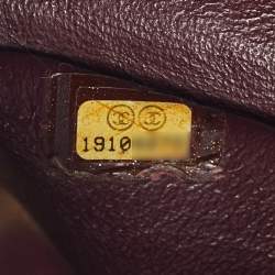 Pre Owned Chanel Black Quilted Caviar Leather Jumbo Classic Double Flap Bag