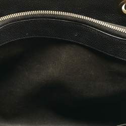 Pre Owned Chanel Black Quilted Caviar Leather Grand Shopper Tote