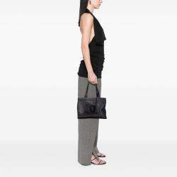 Pre Owned Chanel Black CC Lambskin Tote