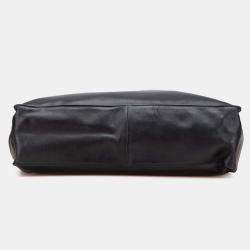 Pre Owned Chanel Black CC Lambskin Tote