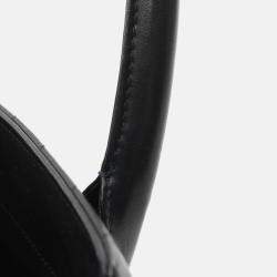 Pre Owned Chanel Chevron V Stitch Navy Lambskin Handbag