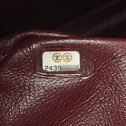 Pre Owned Chanel Black Quilted Aged Leather Classic 226 Reissue 2.55 Flap Bag