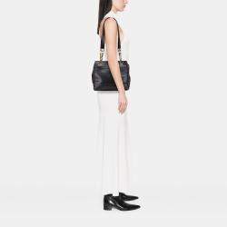 Pre Owned Chanel Black Triple CC Caviar Shoulder Bag