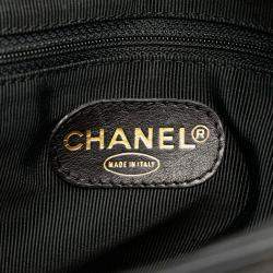 Pre Owned Chanel Black Triple CC Caviar Shoulder Bag