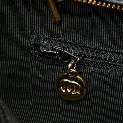 Pre Owned Chanel Black Triple CC Caviar Shoulder Bag