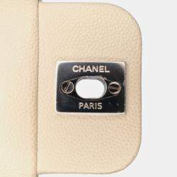 Pre Owned Chanel Brown Small Quilted Caviar Urban Companion Flap
