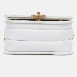 Pre Owned Chanel CC Flap Crossbody Quilted Caviar Bag