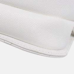 Pre Owned Chanel CC Flap Crossbody Quilted Caviar Bag