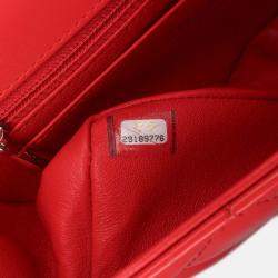 Pre Owned Chanel Single Flap Mini Rectangular Bicolor Patent Bag