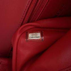 Pre Owned Chanel Carry Chic Flap Mini Quilted Lambskin Bag