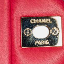 Pre Owned Chanel Classic Single Flap Mini Square Lambskin Bag
