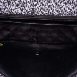 Pre Owned Chanel Elementary Chic Flap Tweed Sequin Bag