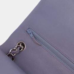 Pre Owned Chanel Grey Jumbo Classic Lambskin Double Flap