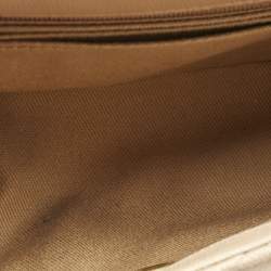 مملوكة مسبقًا حقيبة شانيل يد علوية كوكو صغيرة جلد كافيار مبطنة بنية