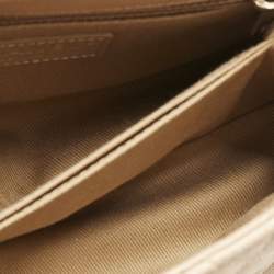 مملوكة مسبقًا حقيبة شانيل يد علوية كوكو صغيرة جلد كافيار مبطنة بنية