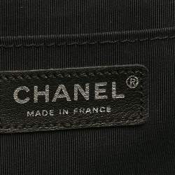 Pre Owned Chanel Black/Silver Tweed CC Paris Shanghai Pudong Flap Bag