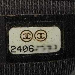 Pre Owned Chanel Olive Green Quilted Caviar Leather Classic Trifold Wallet