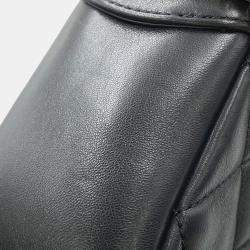 Pre Owned Chanel Matelasse Camera Case Black Lambskin Chain Shoulder Bag