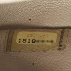 Pre Owned Chanel Beige Quilted Leather Medium Classic Double Flap Bag