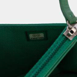 مملوكة مسبقًا Chanel Black Quilted Boucle Tweed Robot Charm Wallet On Chain