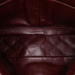 Pre Owned Chanel Black Medium Classic Washed Lambskin Bijoux Chain Double Flap