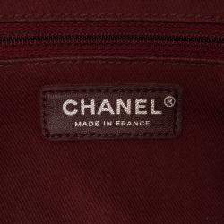 Pre Owned Chanel Navy Blue Small Quilted Distressed Calfskin Easy Flap