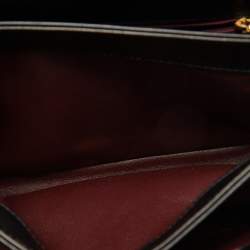 Pre Owned Chanel Black Quilted Leather Small Trendy CC Top Handle Bag