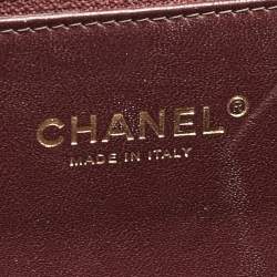Pre Owned Chanel Black Quilted Leather Coco Envelope Flap Bag