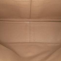 Pre Owned Chanel Beige Jumbo Classic Caviar Double Flap Bag