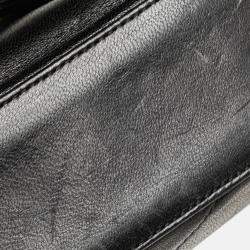 Pre Owned Chanel Black Mini CC Quilted Lambskin Single Flap