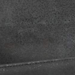 Pre Owned Chanel Grey Textured Suede Beads Embellishment Medium Boy Flap Bag