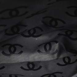 Pre Owned Chanel Black/White Patent Leather and Calf Hair Reissue Runway Chain Tote