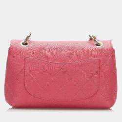 Pre Owned Chanel City Walk Small Caviar Crossbody Bag