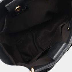 Pre Owned Chanel PST Black Calfskin Leather Tote Bag