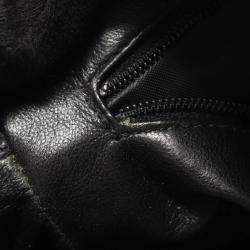 Pre Owned Chanel CC Black Leather Shoulder Bag