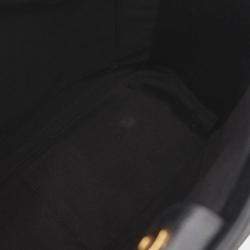 Pre Owned Chanel PST Black Leather Tote Bag