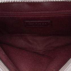 Pre Owned Chanel Brown Quilted Calfskin Day Trip Flap