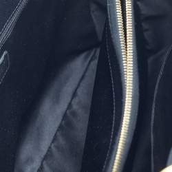Pre Owned Chanel Black Quilted Caviar Leather Grand Shopper Tote