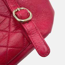 Pre Owned Chanel Dumas Backpack Magenta Leather